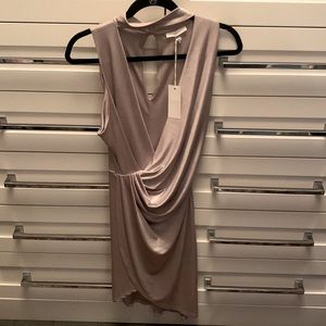 Silver Lush Mini Dress in Size Small